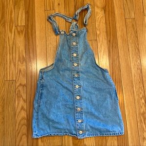 Forever 21 Denim Button Down Dress